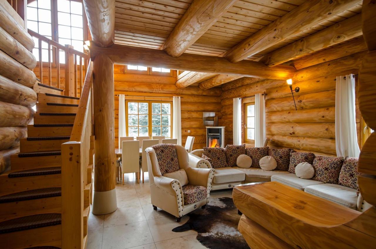 Luxus-Ferienhaus Blockhaus Chalet Nr 2 Toplage Am Feldberg Mit Sauna, Outdoor-Hottub, Kamin Auf 1300M Uem المظهر الخارجي الصورة